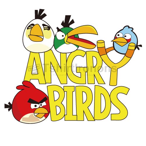 Angry Birds T-shirts Iron On Transfers N2407